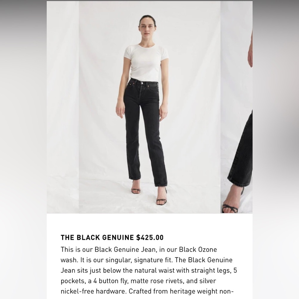 Feel Studio Inc. the Genuine Jeans Size 32 (run small, so more like a 29/30)